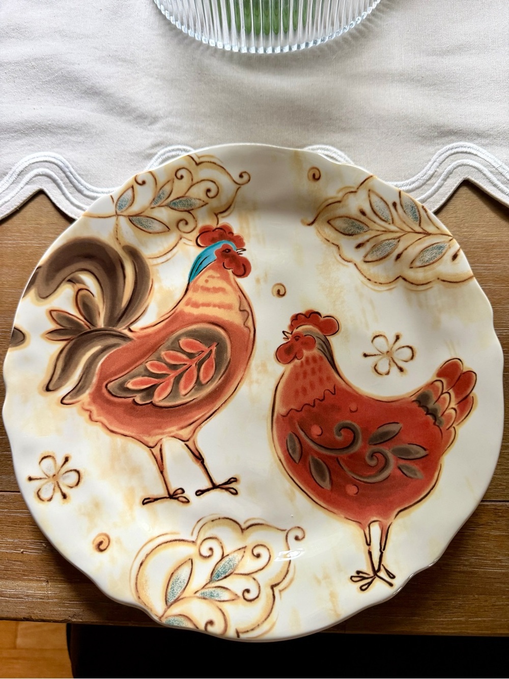 Pier 1 Gallo Collection Dinner Plates. Set of 6